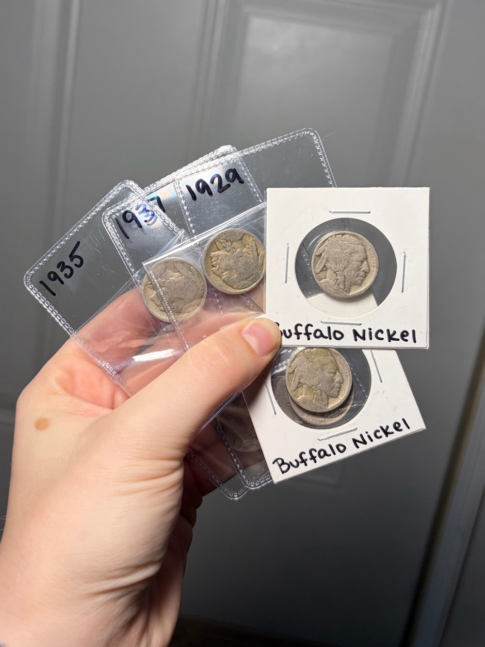 Buffalo Nickel Lot - 7 Coins - Mixed Dates